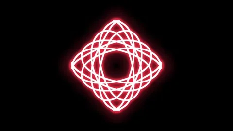 Visualization of numbers with Doodle. Pattern 0-1 Video stock 331652519