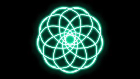 Visualization of numbers with Doodle. Pattern 0.25 Stock Footage 331806421