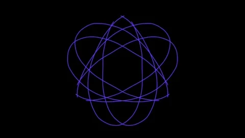 Visualization of numbers with Doodle. Pattern 0.3.003.161 Stock Footage 332366843