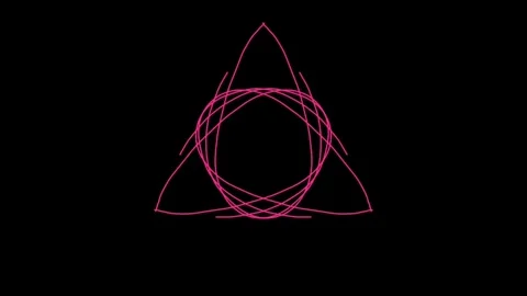 Visualization of numbers with Doodle. Pattern 0.32.003.90 Vídeos de archivo 331933576