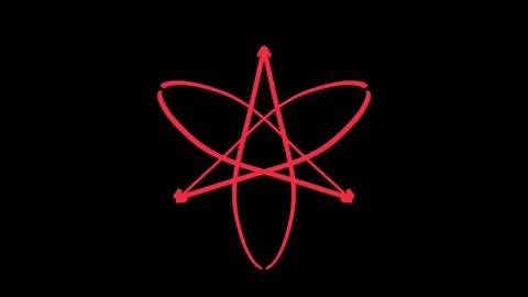 Visualization of numbers with Doodle. Pattern 0.32.006.53 Stock-Footage 331873698