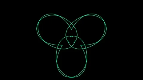 Visualization of numbers with Doodle. Pattern 0.32.026.31 Stock-Footage 331813314