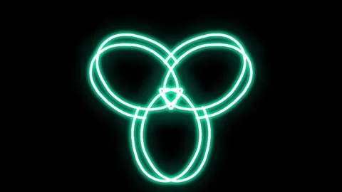 Visualization of numbers with Doodle. Pattern 0.32.028.21 Stock Footage 331798331