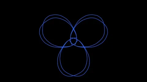 Visualization of numbers with Doodle. Pattern 0.32.029.70 스톡 동영상 331933542