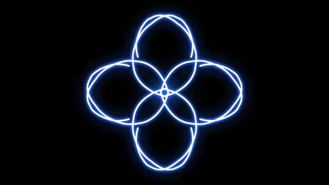 Visualization of numbers with Doodle. Pattern 0.4.024.74 Stock Footage 331933554