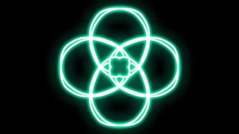 Visualization of numbers with Doodle. Pattern 0.4.029.22 Stock Footage 331801470