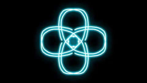 Visualization of numbers with Doodle. Pattern 0.42.023.2 스톡 동영상 331744781