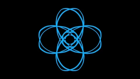 Visualization of numbers with Doodle. Pattern 0.42.028.121 Stockbeeldmateriaal 332980034