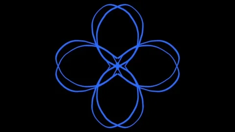 Visualization of numbers with Doodle. Pattern 0.42.032.73 Video stock 331933547