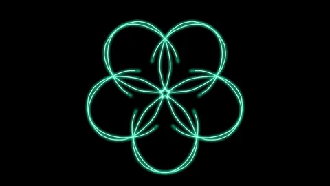 Visualization of numbers with Doodle. Pattern 0.5.029.28 Stock Footage 331808565