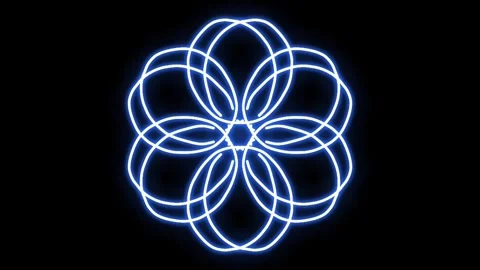 Visualization of numbers with Doodle. Pattern 0.62.033.77 Stock Footage 331933575