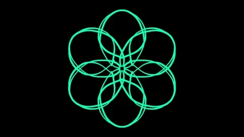 Visualization of numbers with Doodle. Pattern 0.62.38 Stock-Footage 331813980