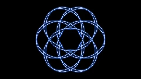 Visualization of numbers with Doodle. Pattern 0.62.79 Stock-Footage 331933556