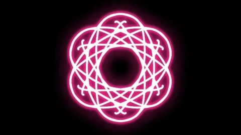 Visualization of numbers with Doodle. Pattern 0.83 Stock Footage 331933568