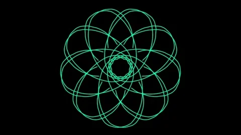 Visualization of numbers with Doodle. Pattern 0.92.35 Stock-Footage 331813662