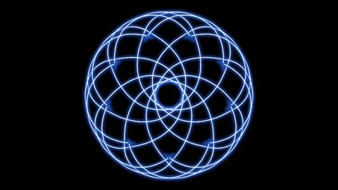 Visualization of numbers with Doodle. Pattern 0.92.65 Stock-Footage 331928973