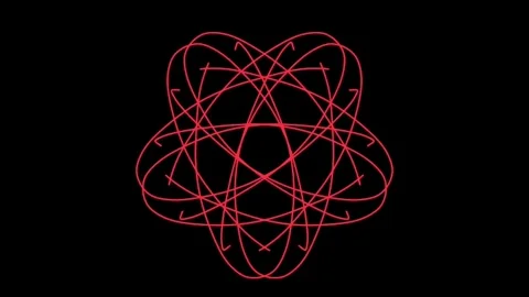 Visualization of numbers with Doodle. Pattern 0.a115.51 Video stock 331873415