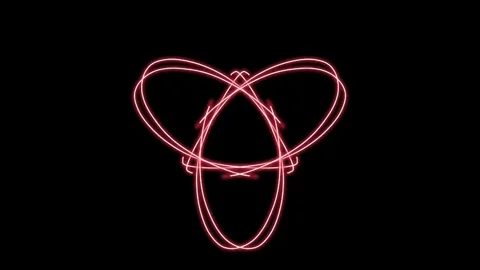 Visualization of numbers with Doodle. Pattern 0.a313.47 Vídeo Stock 331820101