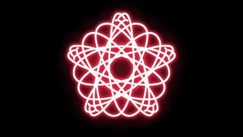 Visualization of numbers with Doodle. Pattern 0.a415.03 Vídeo Stock 331652524