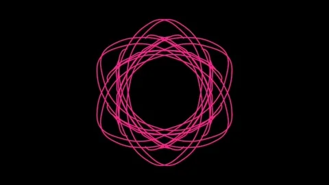 Visualization of numbers with Doodle. Pattern 0.b116.93 Video stock 331933589