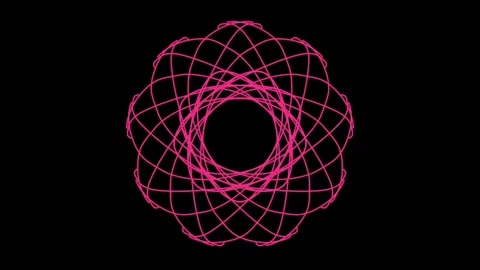 Visualization of numbers with Doodle. Pattern 0.b119.94 Vídeos de archivo 331933580