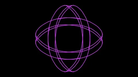 Visualization of numbers with Doodle. Pattern 0.c114.96 Vídeo Stock 331933584