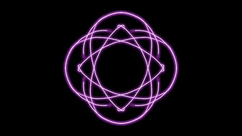 Visualization of numbers with Doodle. Pattern 0.c314.171 Vídeo Stock 332980020