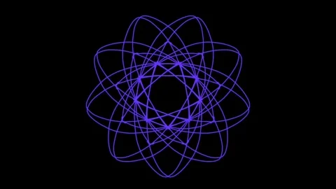 Visualization of numbers with Doodle. Pattern 0.d119.106 Stockbeeldmateriaal 333783519