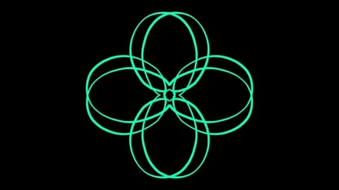 Visualization of numbers with Doodle. Pattern 0.h214.37 Video stock 331813895