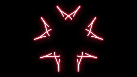 Visualization of numbers with Doodle. Pattern 1.5.000.3 Stock Footage 331652650