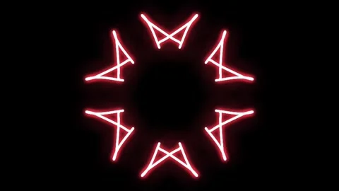 Visualization of numbers with Doodle. Pattern 1.6.000.4 Stock Footage 331652651