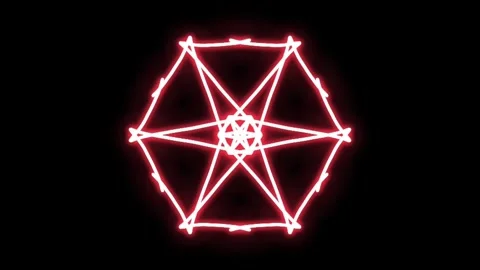 Visualization of numbers with Doodle. Pattern 2.6.000.7 Stock Footage 331652732