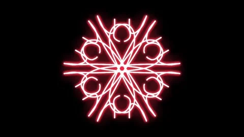 Visualization of numbers with Doodle. Pattern 2.6.000.8 Stock Footage 331652737