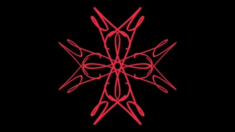 Visualization of numbers with Doodle. Pattern 2.a214.130 库存影片 334454937