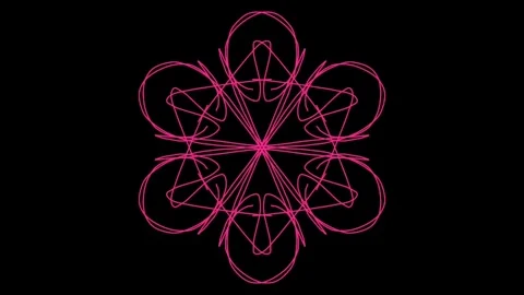 Visualization of numbers with Doodle. Pattern 2.b116.115 Stockbeeldmateriaal 334573723