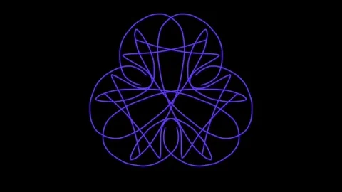 Visualization of numbers with Doodle. Pattern 2.d113.147 Видео 334615726