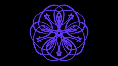 Visualization of numbers with Doodle. Pattern 2.d215.97 Видео 334618459