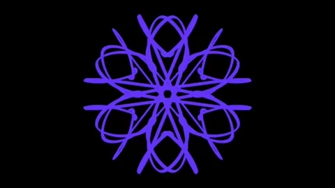 Visualization of numbers with Doodle. Pattern 2.d216.123 库存影片 334618898