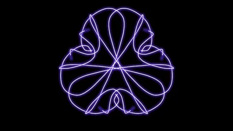 Visualization of numbers with Doodle. Pattern 2.d313.92 Stockbeeldmateriaal 334619141
