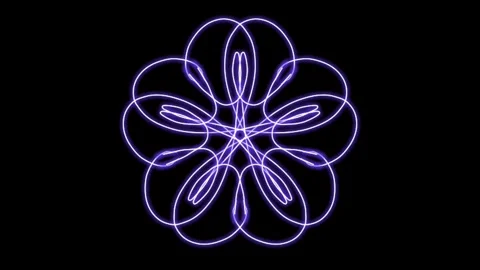 Visualization of numbers with Doodle. Pattern 2.d315.134 库存影片 334619609
