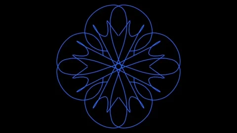 Visualization of numbers with Doodle. Pattern 2.e114.103 Видео 334624336