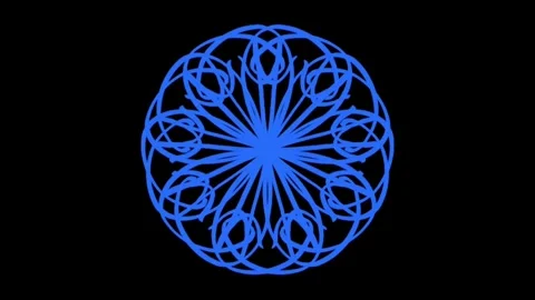Visualization of numbers with Doodle. Pattern 2.e219.66 Видео 334647047