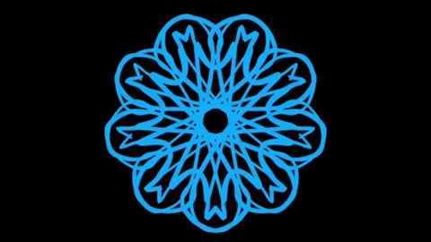 Visualization of numbers with Doodle. Pattern 2.f219.139 Stockbeeldmateriaal 334658795