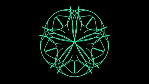 Visualization of numbers with Doodle. Pattern 2.h115.39 Stockbeeldmateriaal 334679925