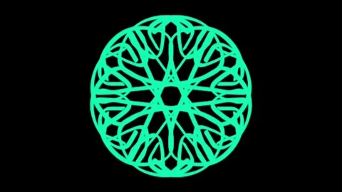 Visualization of numbers with Doodle. Pattern 2.h216.38 Stockbeeldmateriaal 334682022