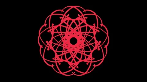 Visualization of numbers with Doodle. Pattern 3.a219.55 스톡 동영상 335400876