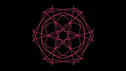 Visualization of numbers with Doodle. Pattern 3.b116.66 스톡 동영상 335444147
