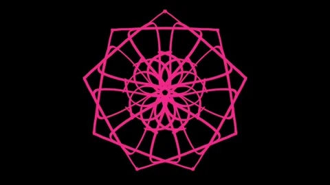 Visualization of numbers with Doodle. Pattern 3.b219.98 Vídeos de archivo 335458188