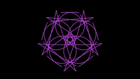 Visualization of numbers with Doodle. Pattern 3.c115.136 스톡 동영상 335468694