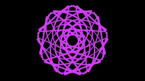 Visualization of numbers with Doodle. Pattern 3.c219.103 스톡 동영상 335479518